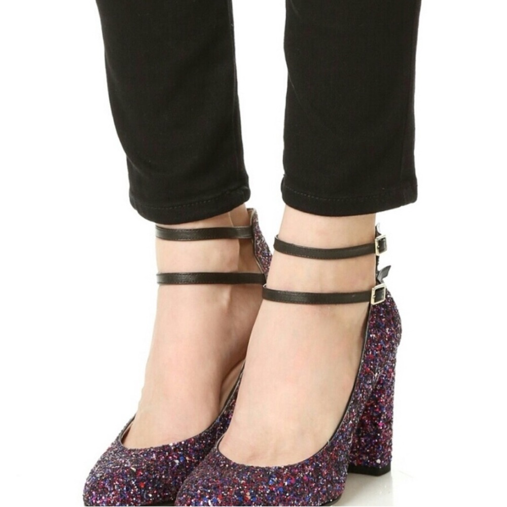Kate Spade Glitter Heels US size 7.5